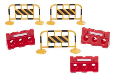 3481108 Absperrungsset 5,5x3cm  6 teilig 