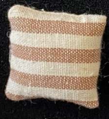 3481147 Kissen 2,8x2,8cm beige/gestr 2St. 