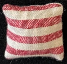 3481148 Kissen 2,8x2,8cm rot/gestr 2St. 