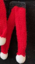 3481158 Schal 15cm rot 2St. 