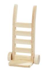 3481183 Holz-Sackkarre 4,2 x 2,6 x 7,5 cm, natur 