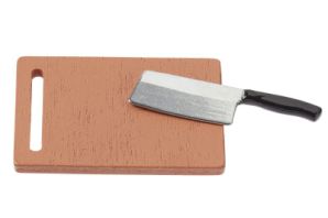 3481233 Schneidbrett m. Messer 