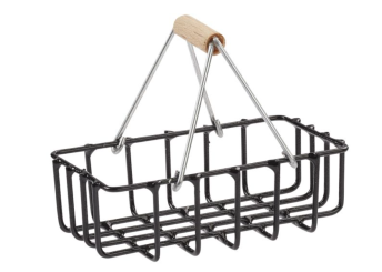 3481250 Drahtkorb 4,5 x 2,7 x 3,4 cm schwarz 