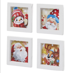 3481265 Bilder 3 x 3 cm weiß 