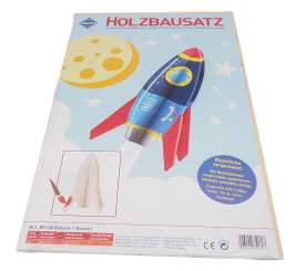 34.8518 Holzbausatz Rakete 22x13,5cm 