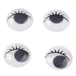 3506012 Augen 15 mm, Btl. a 30St. 