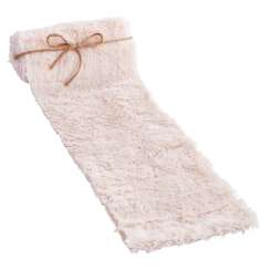 3508043 Plüschfell-Band 12cmx2m rosa 