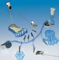 3710036 Notizhalter Fussclip 10 Stk. 