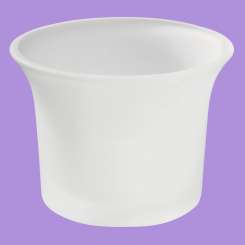 3750162 Teelichtglas6,5x4,5cm gefrostet* 