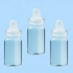 3750320 Glas mini 5x20mm m.Verschluss 6St 