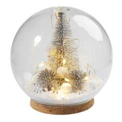 3750414 Glaskugel m. Korkboden  12cm 