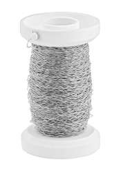 3821102 Effektdraht 0,25 mm silber, SB à 50 m 