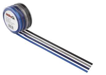 3822033 Satin-Band 6mm/25m schwarz 