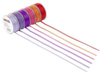 3822156 Organza-Band 10mm/50m flieder 