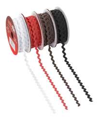 3822253 Zackenlitze 5mm/25m weiss      K 