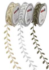 3822681 Blattband  30mm/15m  silber 