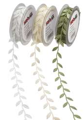 3822682 Blattband  30mm/15m  weiss 