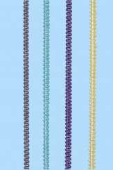 3822708 Miniborte     3mm/25m türkis 