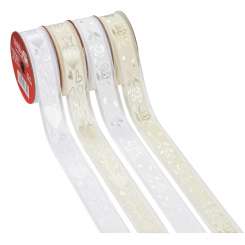 3822941 Band mit Herzen 26mm/10m creme 