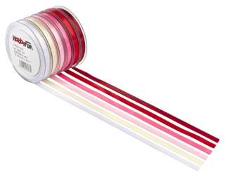 3823023 Satin-Band 3mm/50m bordeaux 