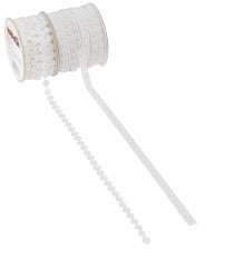 3823393 Schmuckborte Design I weiss 10m 