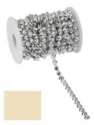 3823431 Nieten-Borte Design 1/ 9,2m gold 