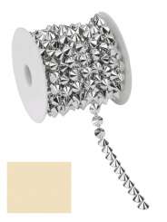 3823434 Nieten-Borte Design 2/ 9,2m gold 