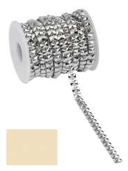 3823443 Nieten-Borte Design 5/ 9,2m gold 