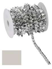 3823445 Nieten-Borte Design 6/ 9,2m silber 