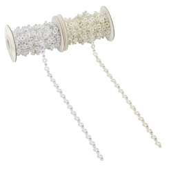 3823476 Schmuckborte Lyon  5m creme 