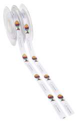 3823566 Band Fisch/Kommunion weiss 15mm/20m 