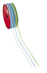 3823638 Mini-Zackenlitze ca.15mm, türkis, Rol. a 25 m 