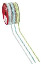 3823649 Borte ca.3mm, grün/creme, Rol. a 20 m 