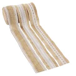 3823692 Band Jute-Spitze II 50mm, Ro.5m 