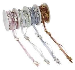 3823716 TRENDY-Band Engel braun-gold, 5m 