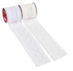 3823733 Band Spitze Antwerpen creme, 75mmx10m 