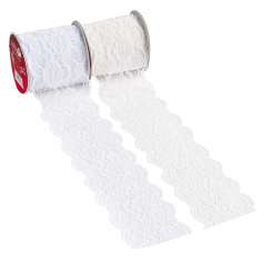 3823735 Band Spitze Bruxelles creme, 75mmx10m 