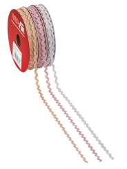 3823759 Metallic-Zackenlitze 5mm, aprik, 20m 