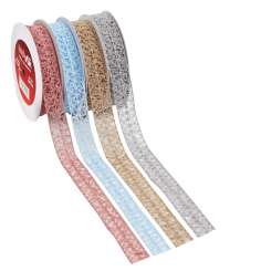 3823856 Band Waterloo 25 mm, rosenholz, 10m 