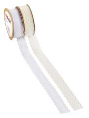 3823899 Spitze 25mm/20m,  weiss 