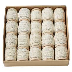 3823909 Spitze Mechelen 38mm/10m,  hellblau 