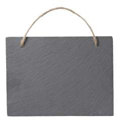 3830400 Schiefertafel m. Aufhänger 20x15cm 