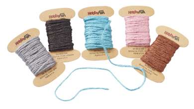 3842028 Schnur 2mm, rose, Karte a5m 