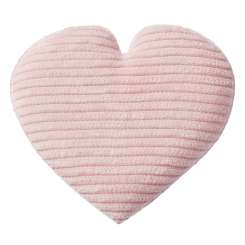 3859017 Stoff-Herz 8,5cm,  1St rosa 