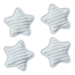 3859021 Stoff-Stern 3,6cm,  4St mint 