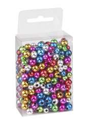 3860016 Metallicperlenmix bunt 6+8mm 60g 
