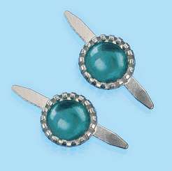 3860434 Verschluss m.Splint 10St türkis 