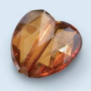 3860511 Acrylperlen II sortiert 12St. nougat 