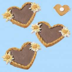 3860639 Herz 40mm Btl. à 4 St.         K 