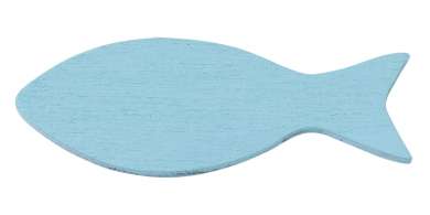 3863111 Streuteil Fisch ca 5cm türkis15St 